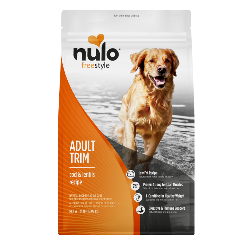 Nulo-FreeStyle Grain Free Adult Trim Cod and Lentils Recipe Dry Dog Food