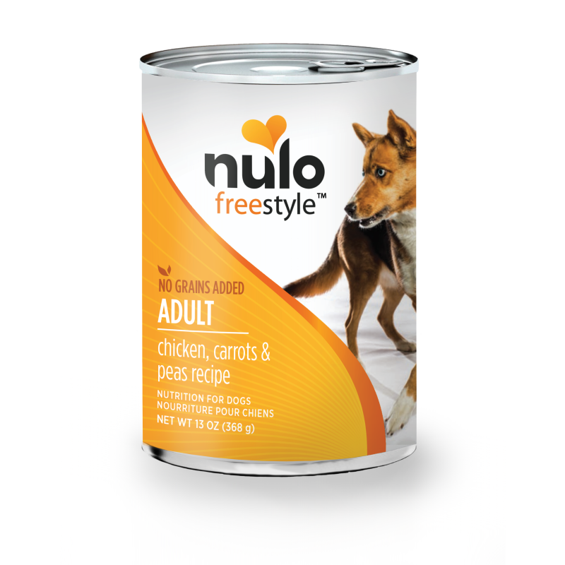 Nulo-FreeStyle Grain Free Chicken with Carrots and Peas Recipe Canned Dog Food