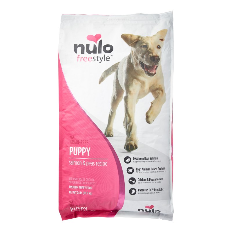 Nulo-FreeStyle Grain Free Salmon and Peas Puppy Recipe Dry Dog Food