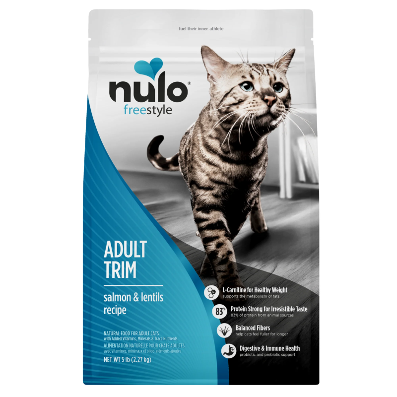 Nulo-FreeStyle Adult Trim Grain Free Salmon and Lentils Dry Cat Food