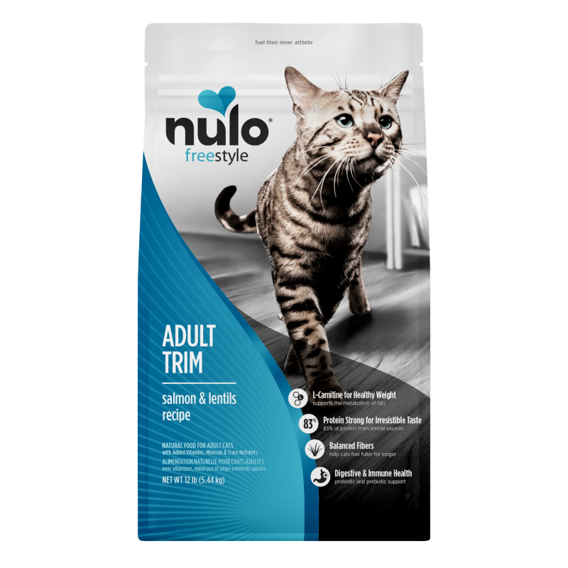 Nulo-FreeStyle Adult Trim Grain Free Salmon and Lentils Dry Cat Food