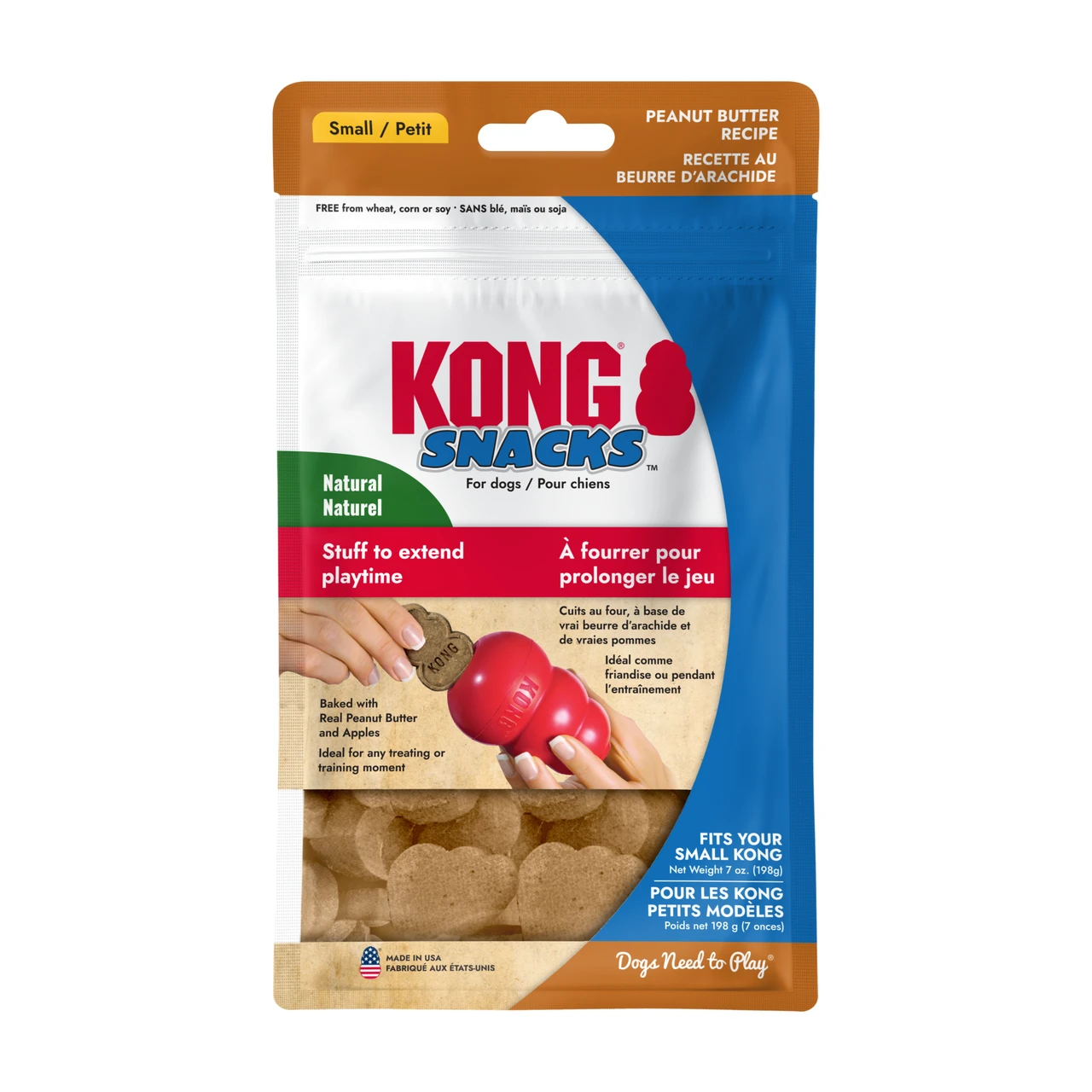 KONG-Stuff'N Snacks Peanut Butter Recipe Dog Treats
