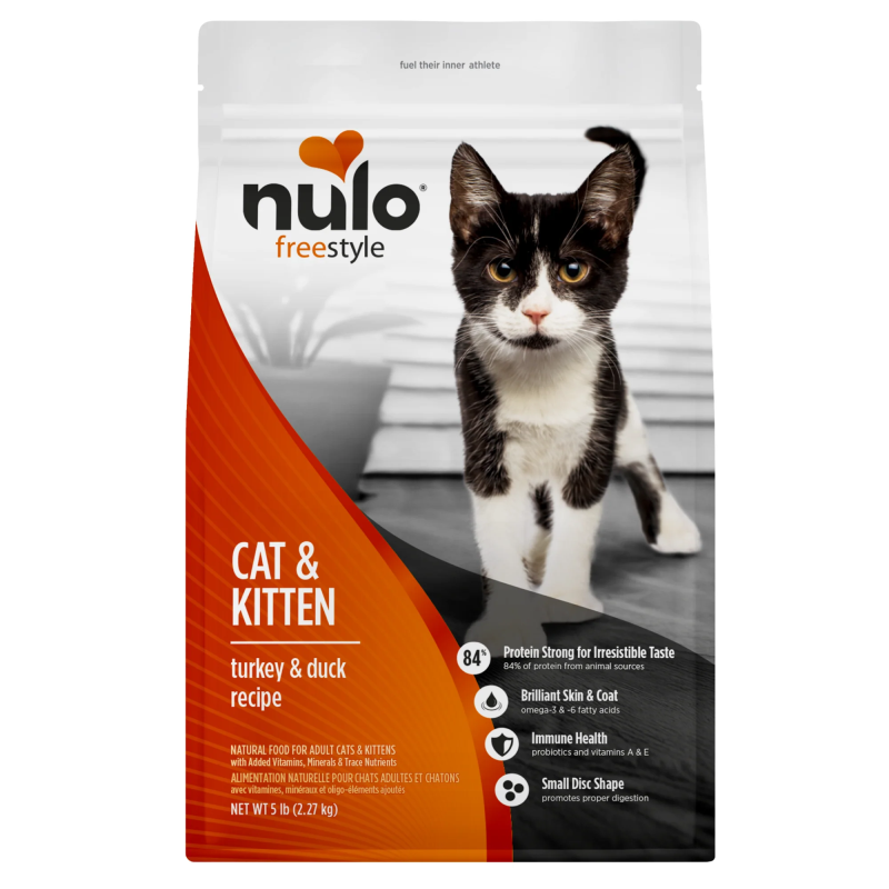 Nulo-Freestyle Cat & Kitten Grain Free Turkey & Duck Recipe Dry Cat Food