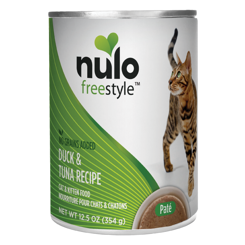 Nulo-FreeStyle Grain Free Duck & Tuna Recipe Canned Kitten & Cat Food