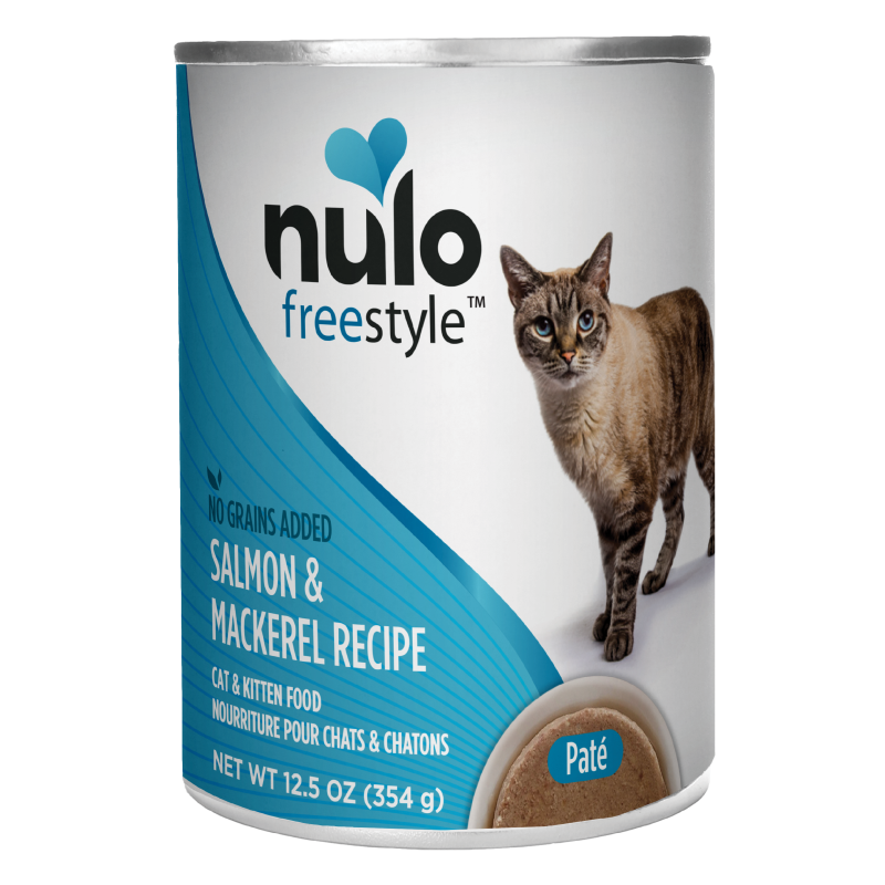 Nulo-FreeStyle Grain Free Salmon and Mackerel Recipe Canned Kitten & Cat Food