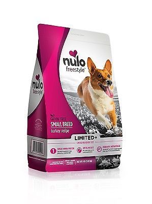 Nulo-FreeStyle Limited+ Grain-Free Turkey Recipe Small Breed Puppy & Adult Dry Dog Food