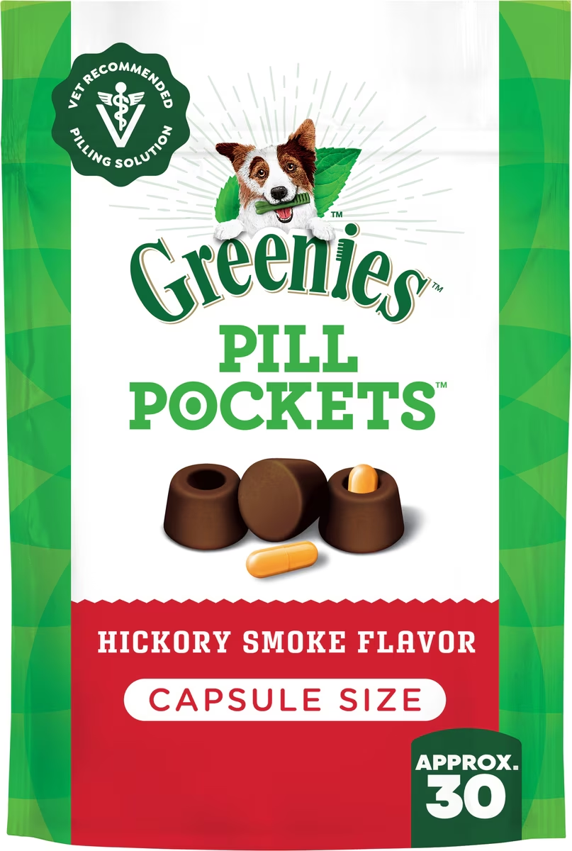 Greenies-Pill Pockets Canine Hickory Smoke Flavor Dog Treats