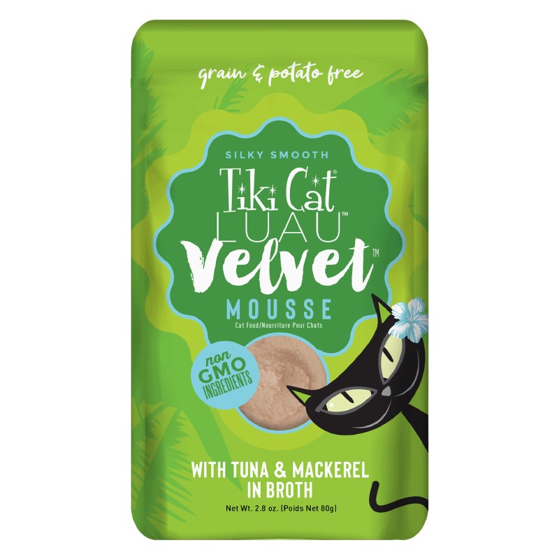Tiki Cat-Velvet Mousse Tuna & Mackerel