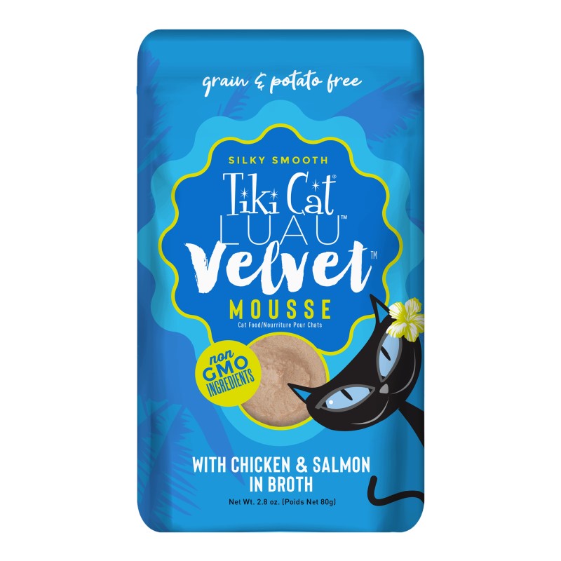 Tiki Cat-Velvet Mousse Chicken & Wild Salmon