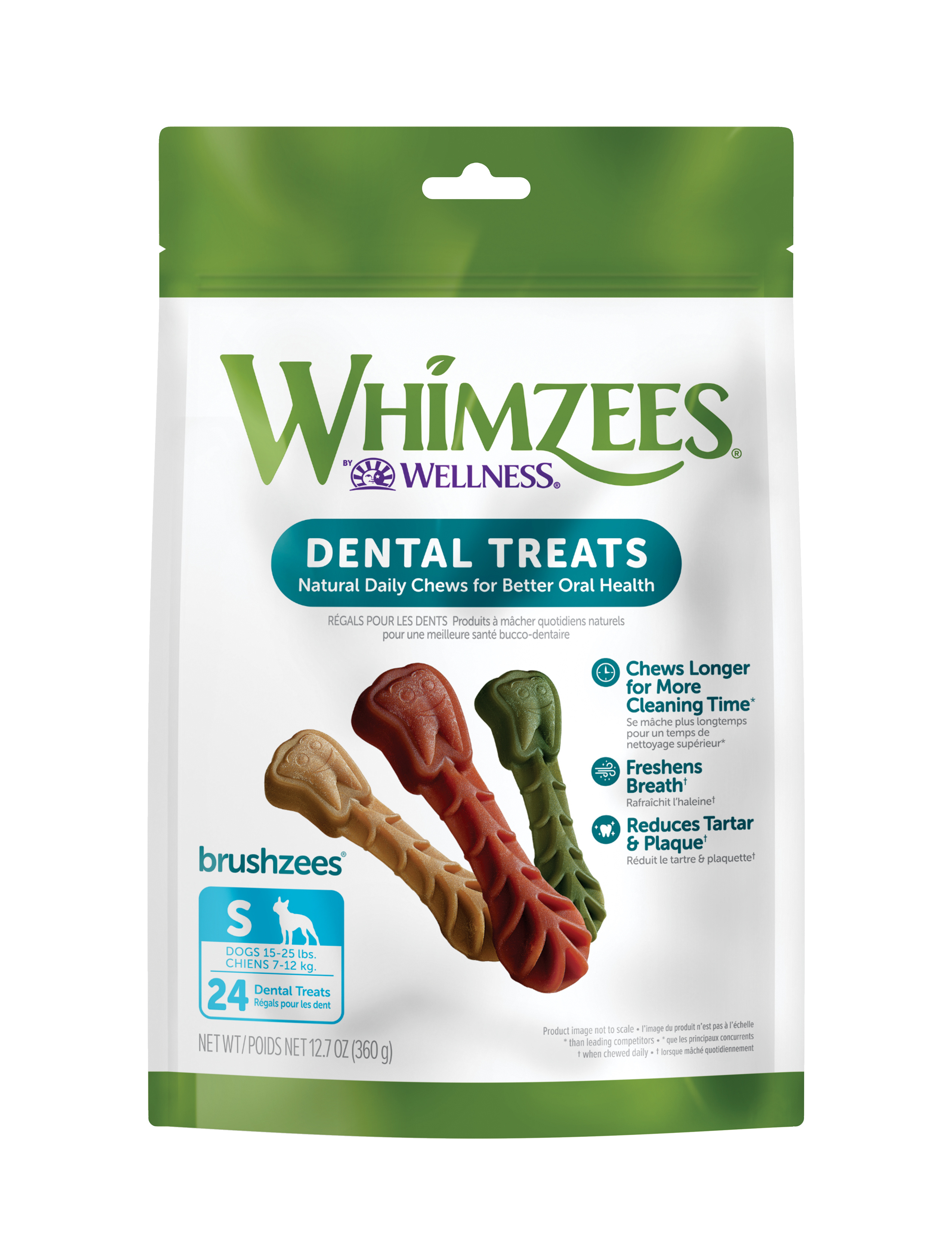 WHIMZEES-Brushzees Dental Chews