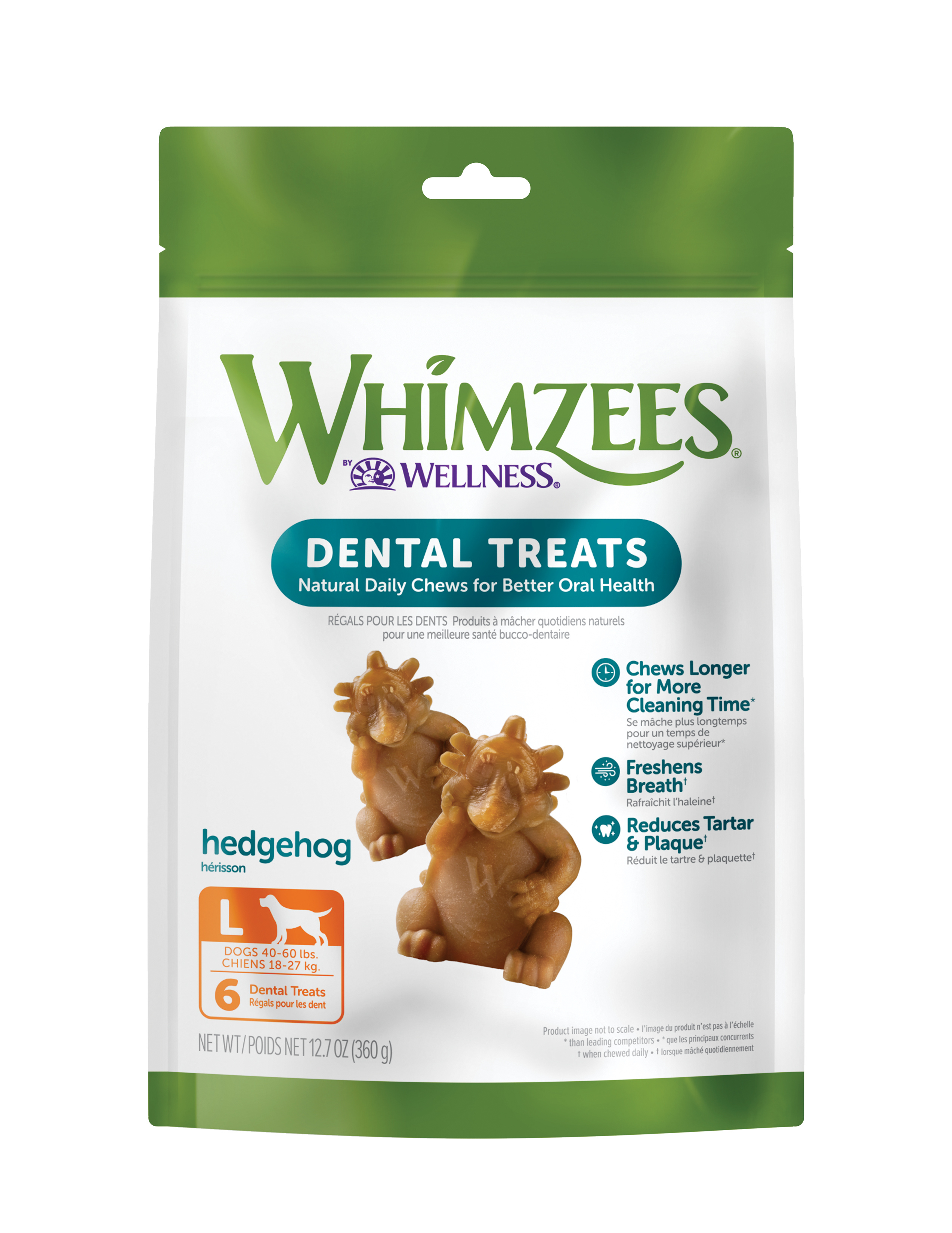 WHIMZEES-Hedgehog Dental Chew Dog Treats