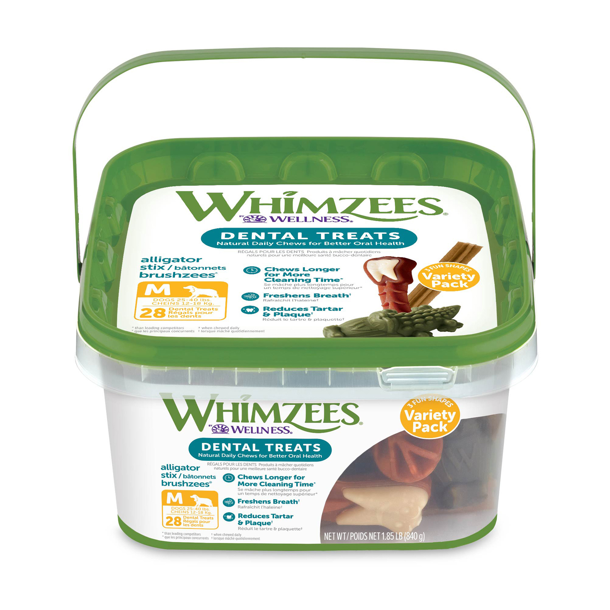 WHIMZEES-Dental Chew Variety Pack Dog Treats