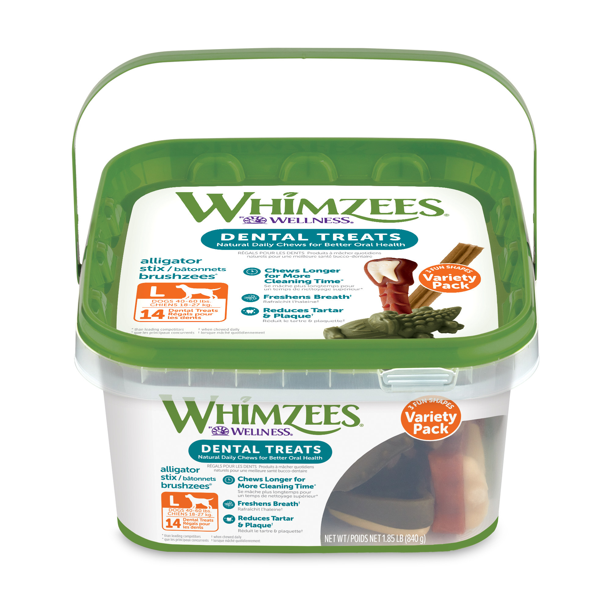 WHIMZEES-Dental Chew Variety Pack Dog Treats