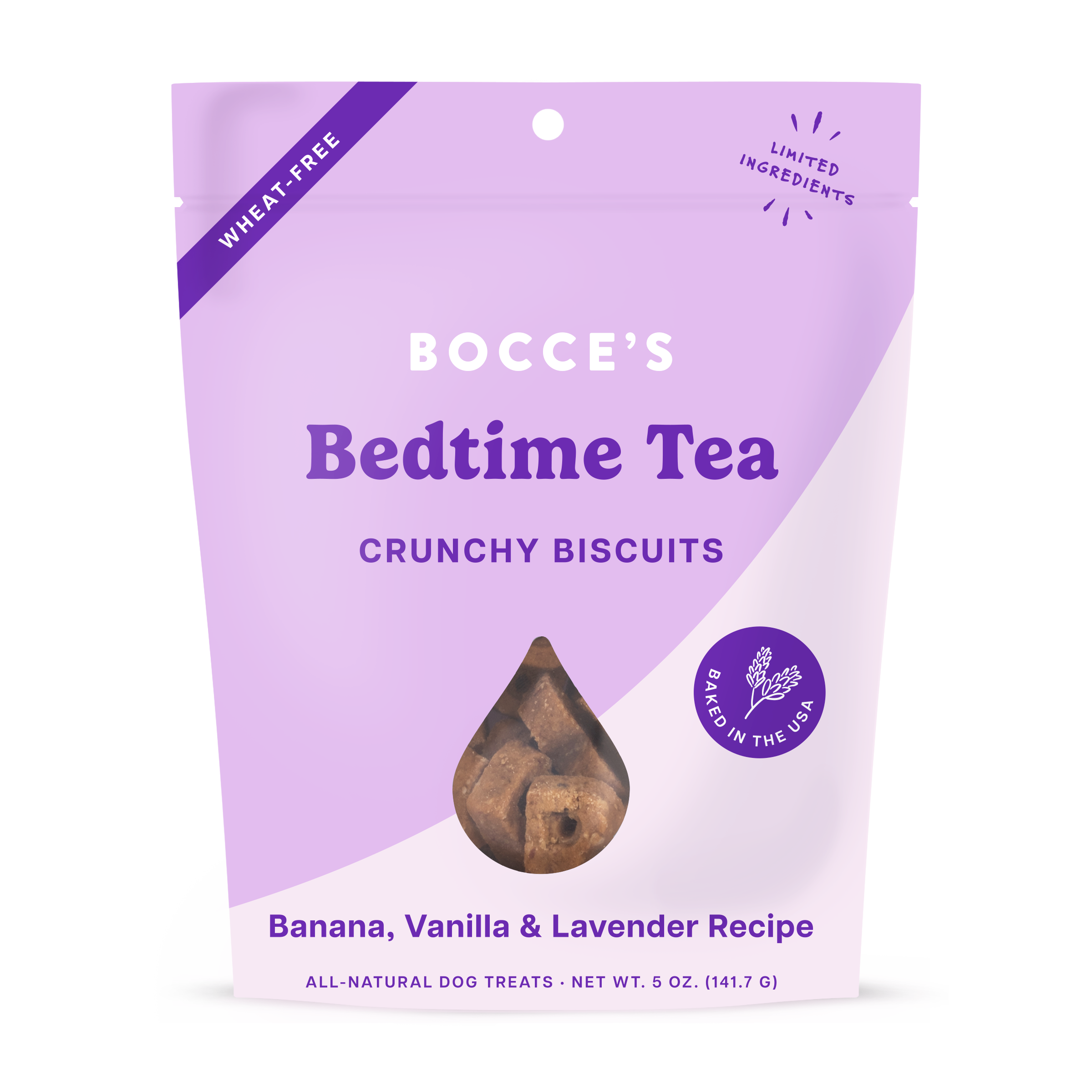 Bocce's Bakery-Bedtime Tea Recipe Biscuit Dog Treats