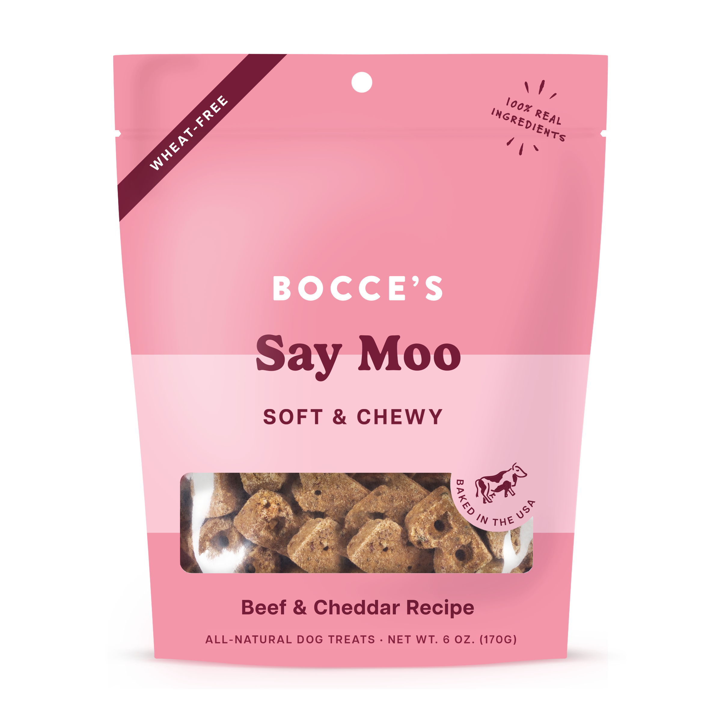 Bocce's Bakery-Every Day Say Moooo Soft & Chewy Dog Treats