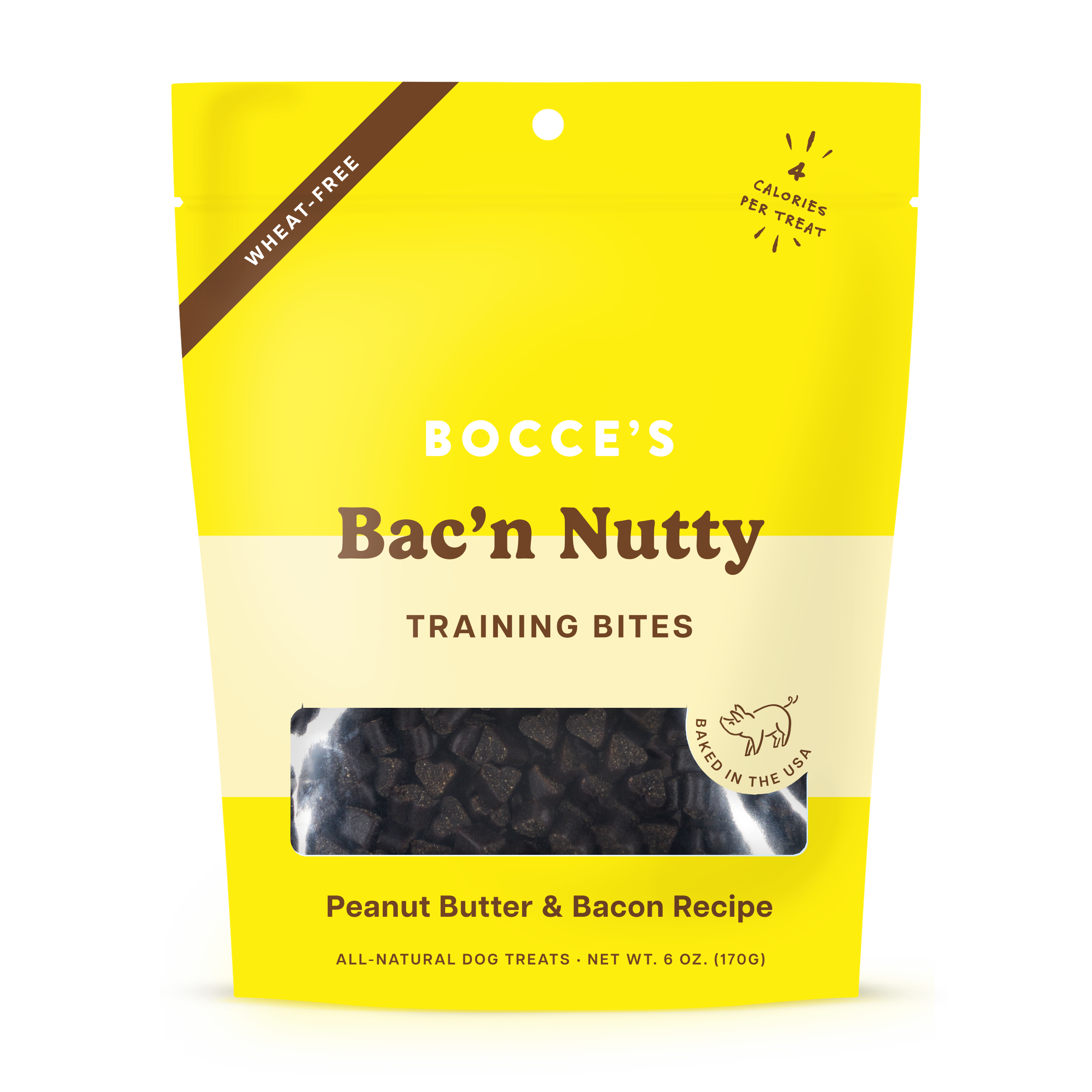 Bocce's Bakery-Every Day Bac'n Nutty Training Bites Dog Treats