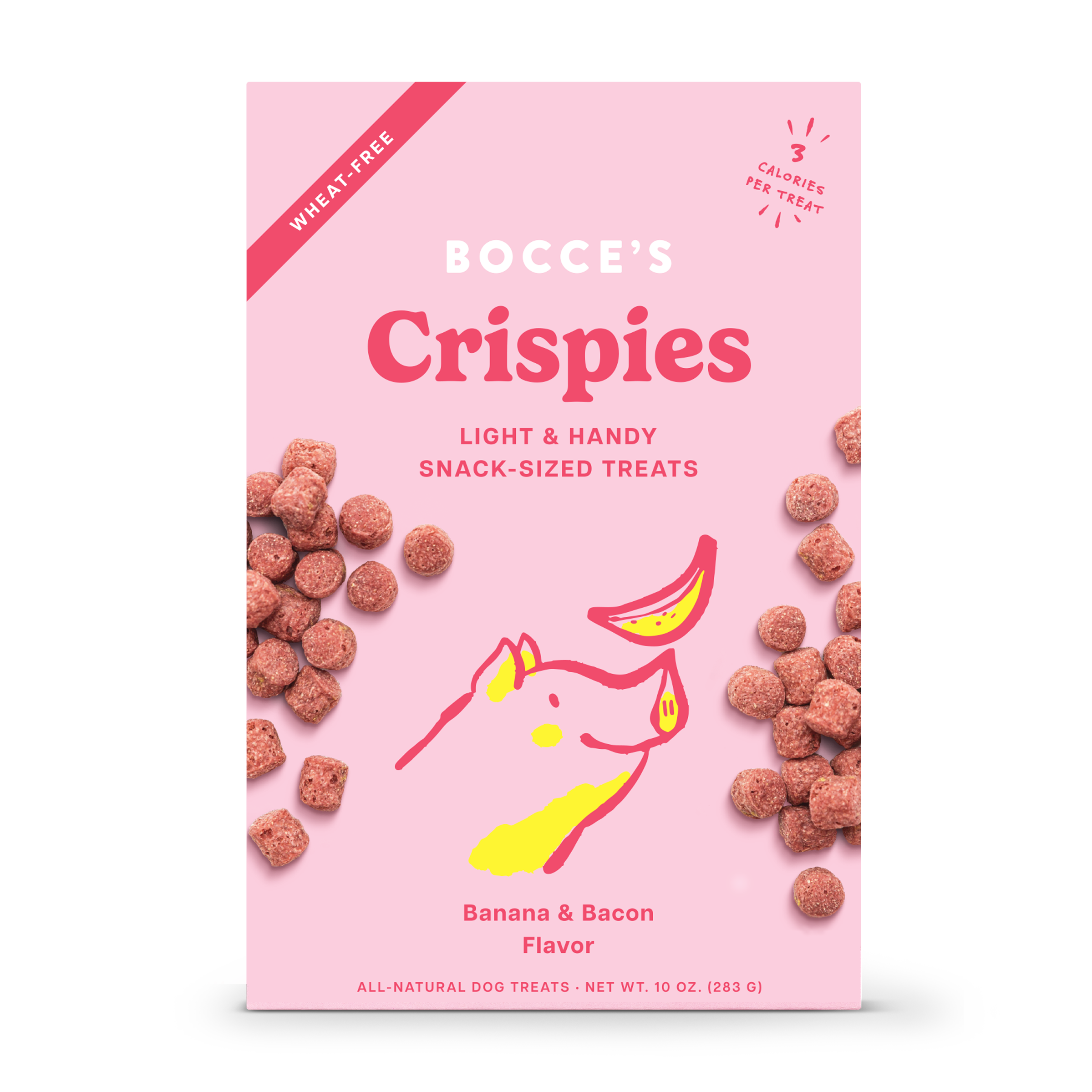 Bocce's Bakery-Banana + Bacon Crispies Dog Treats