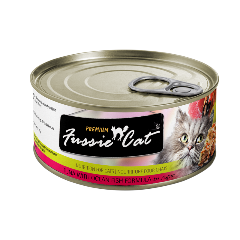 Fussie Cat-Premium Tuna with Ocean Fish Formula in Aspic Canned Food