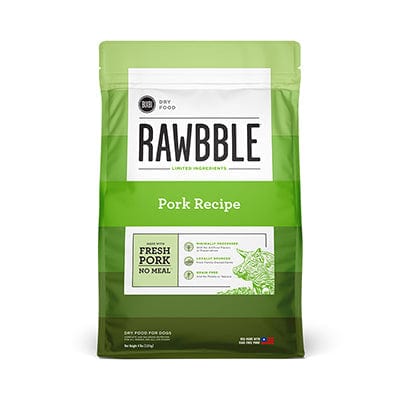 Bixbi-Rawbble Grain-Free Pork Recipe Dry Dog Food