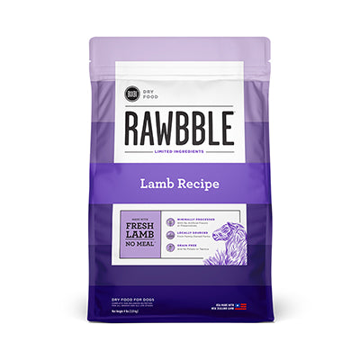 Bixbi-Rawbble Grain-Free Lamb Recipe Dry Dog Food