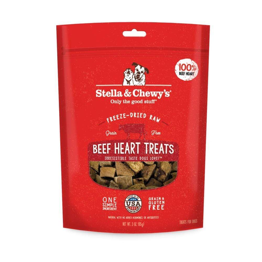 Stella & Chewy's-Freeze-Dried Raw Beef Heart Dog Treats
