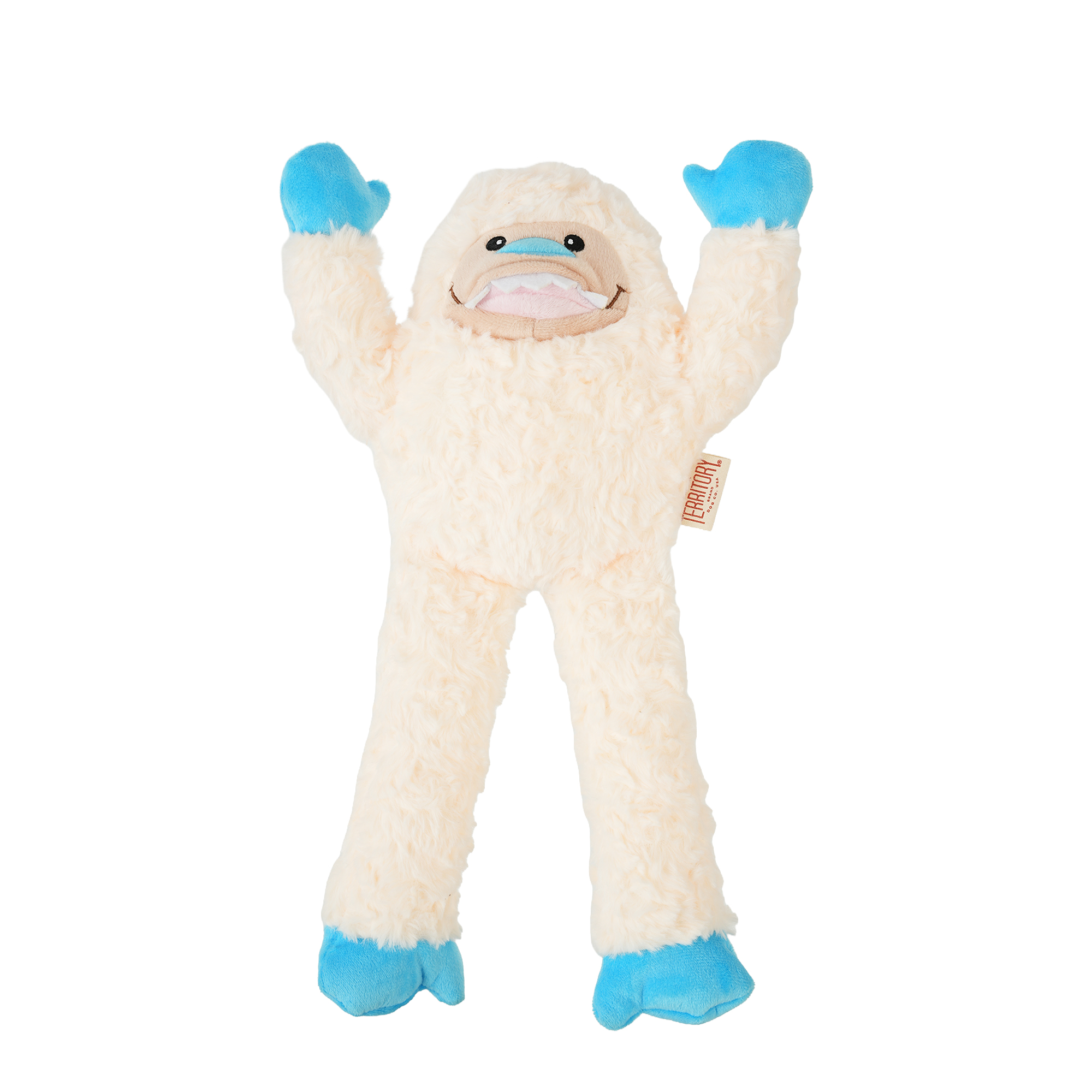 Territory-Yeti Squeaker Holiday Dog Toy