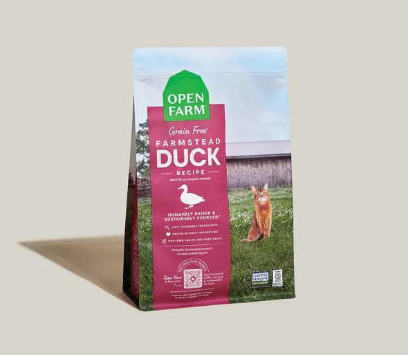 Open Farm-Farmstead Duck Dry Cat Food