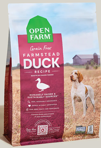 Open Farm-Grain Free Farmstead Duck Dry Dog Food