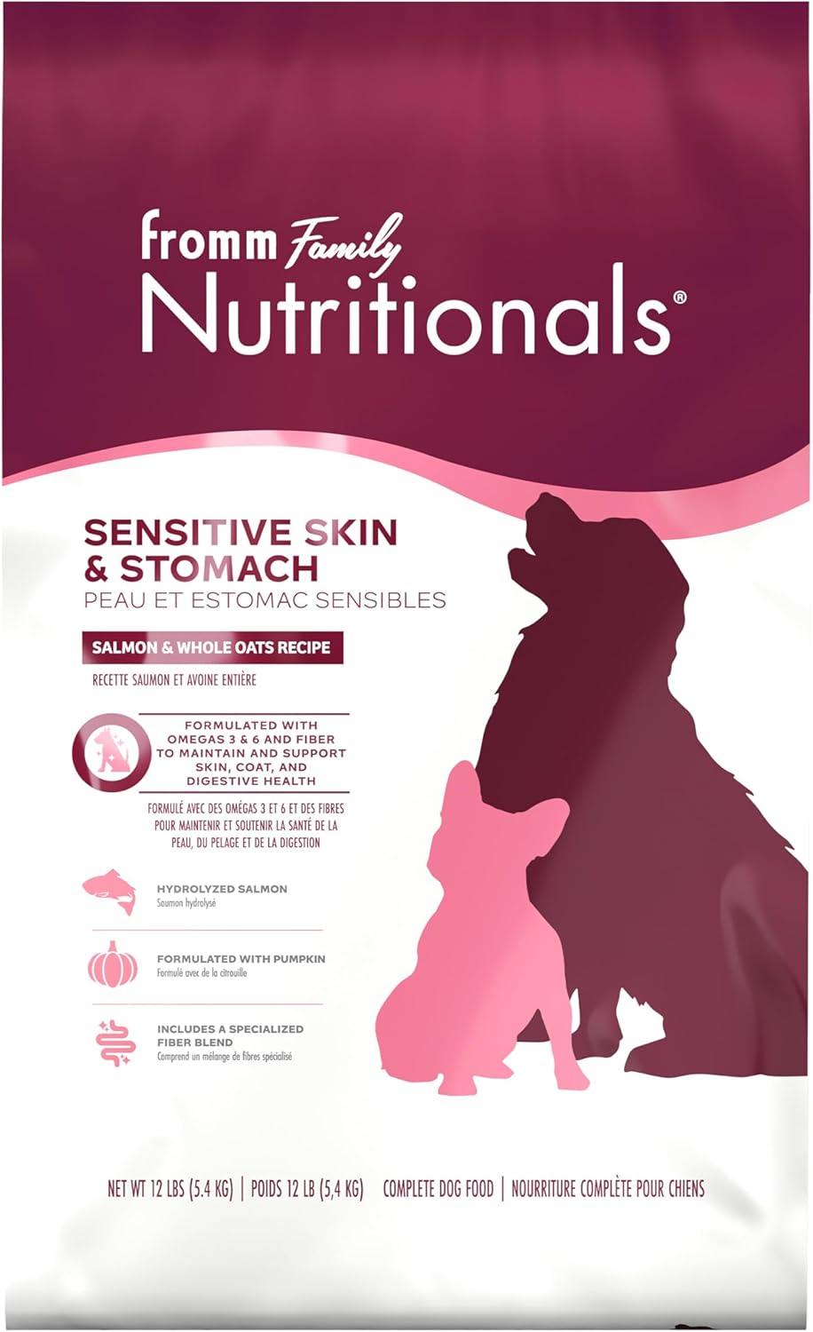 Fromm-Nutritionals Sensitive Skin & Stomach Dry Dog Food