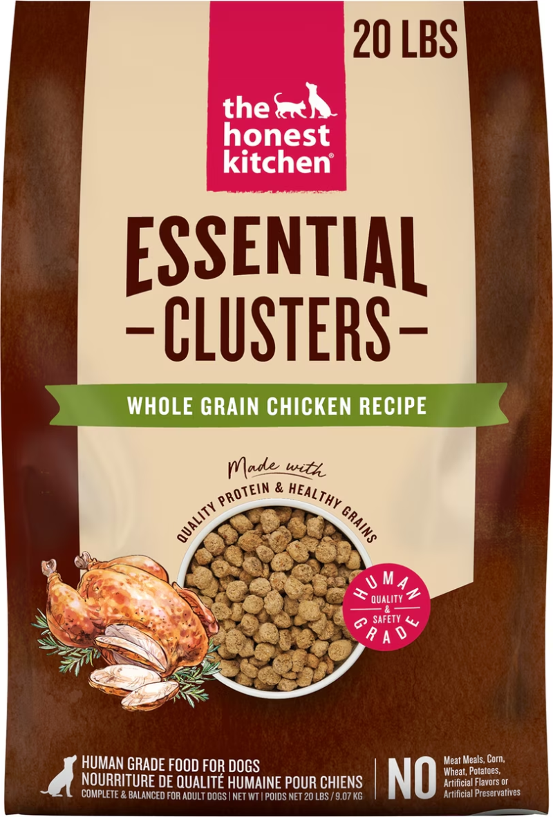 The Honest Kitchen-Essential Clusters Whole Grain Chicken Dry Dog Food