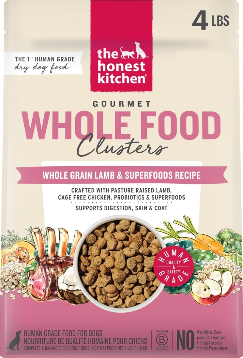 The Honest Kitchen-Whole Food Clusters Whole Grain Lamb Dry Dog Food