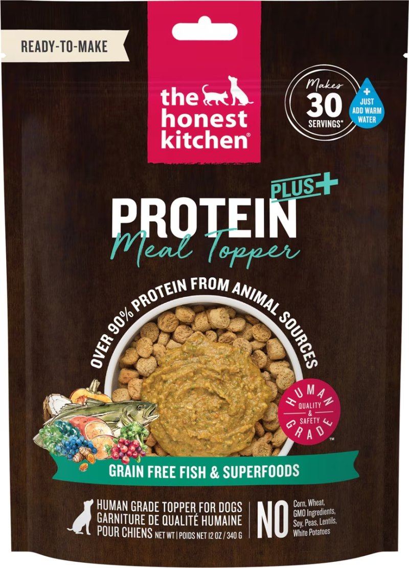 The Honest Kitchen-Protein Plus Grain Free Fish Topper