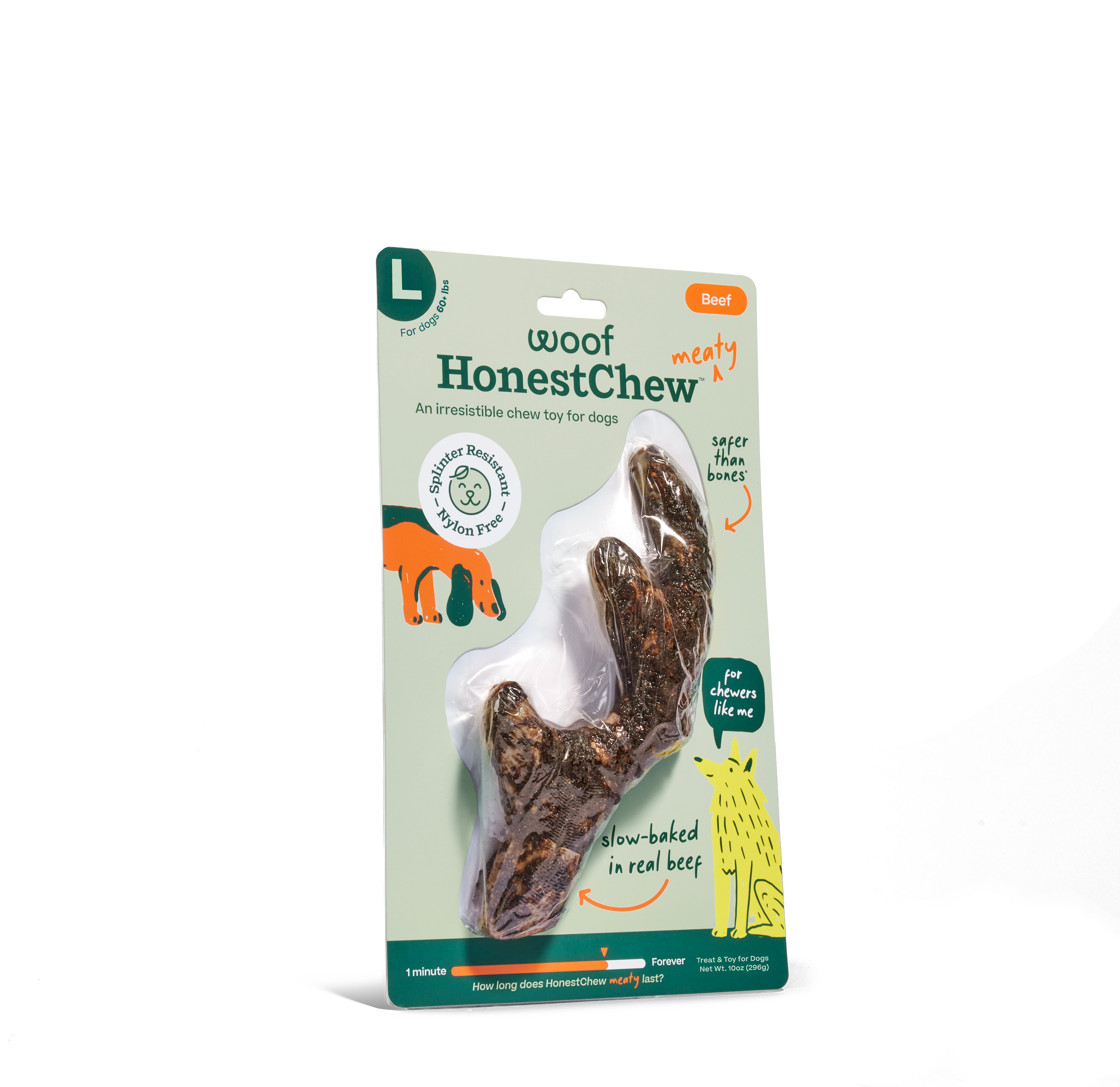 Woof-HonestChew Meaty Antler
