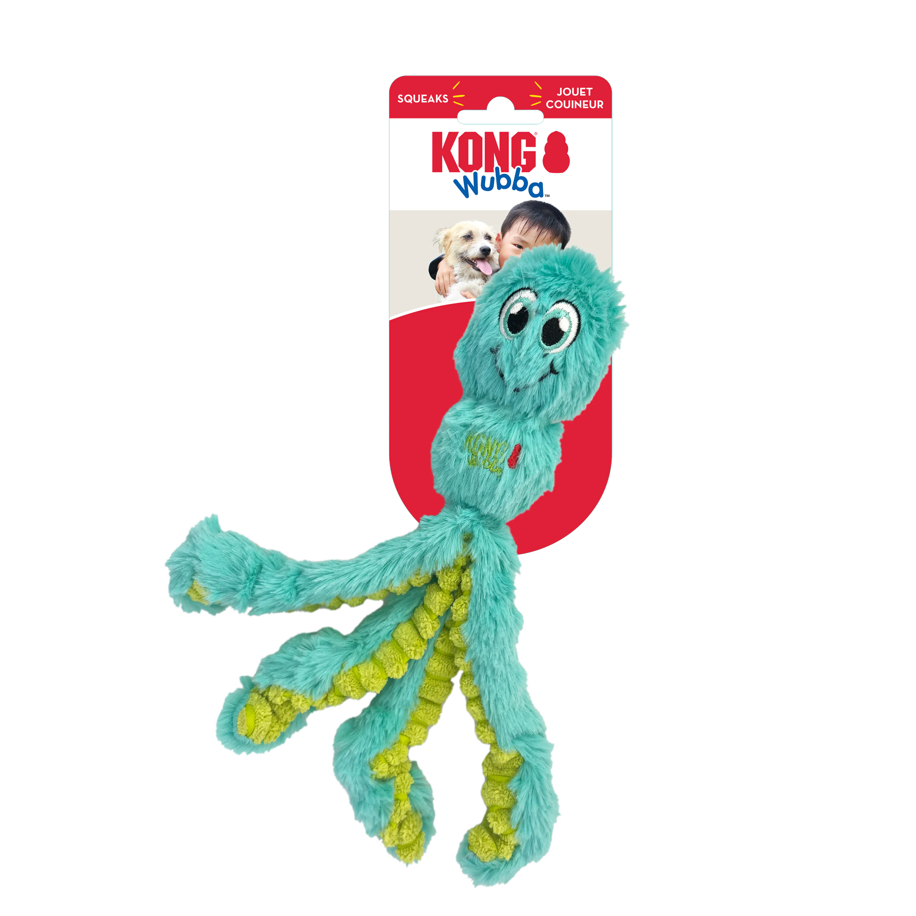 Kong-Wubba Octopus Dog Toy