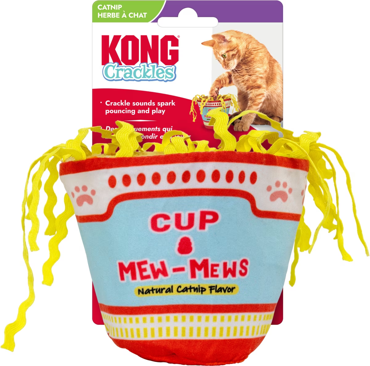 Kong-Crackles Noodles Cat Toy