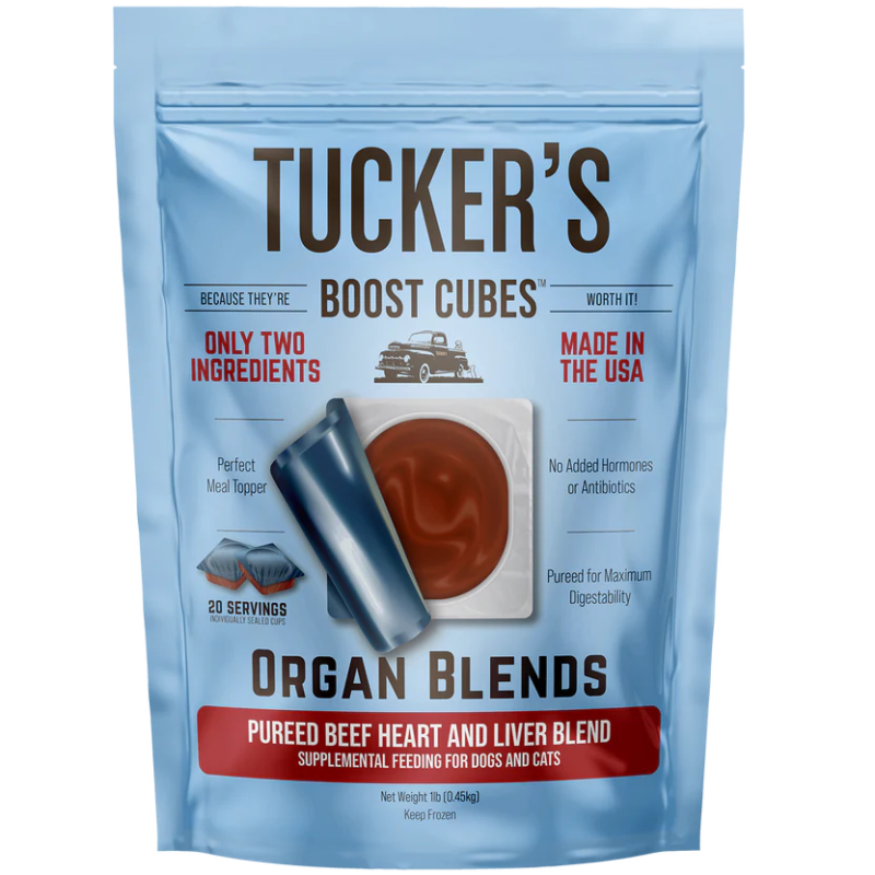 Tuckers-Pureed Beef Heart and Liver Boost Cubes