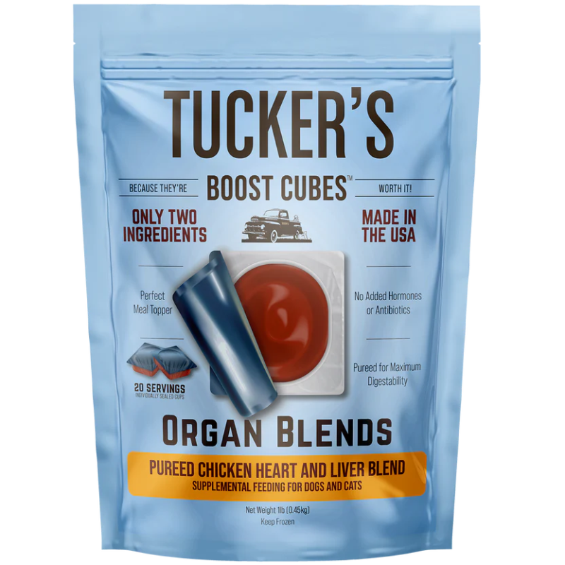 Tuckers-Pureed Chicken Heart and Liver Boost Cubes