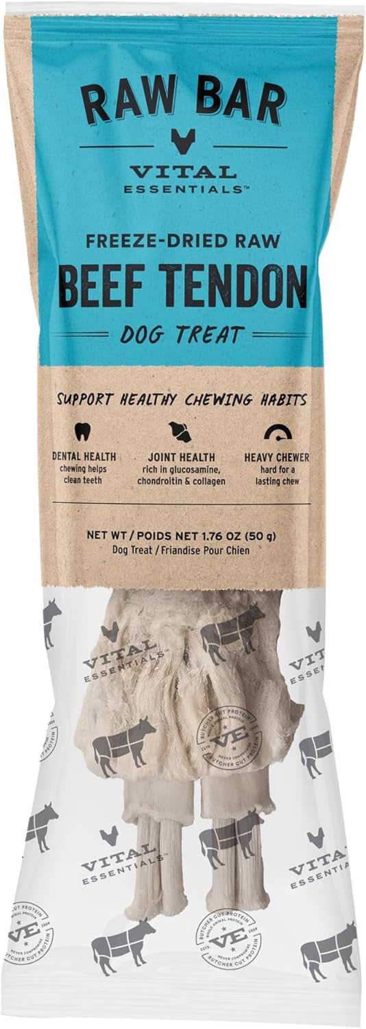 Vital Essentials-Raw Bar Freeze-Dried Beef Tendon