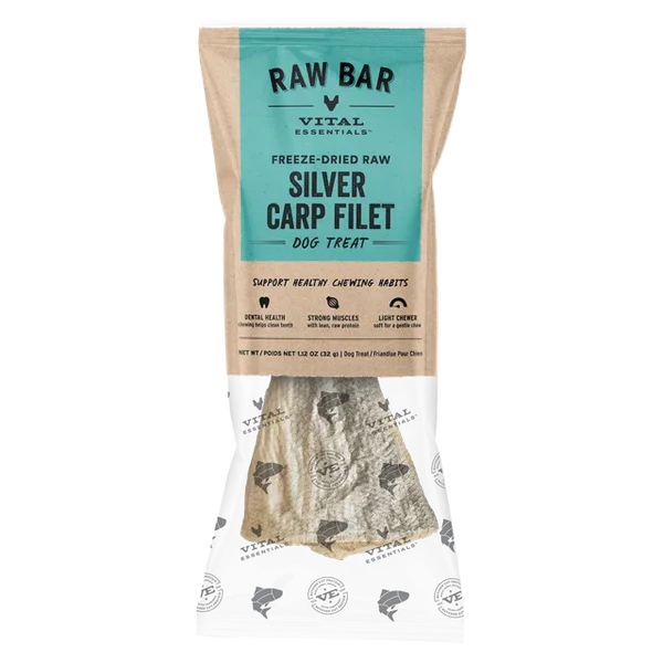 Vital Essentials-Raw Bar Freeze-Dried Silver Carp Filet