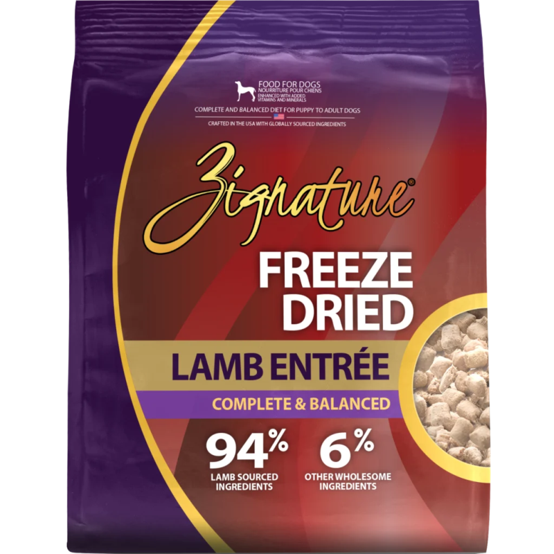Zignature-Freeze Dried Lamb Entree Dog Food