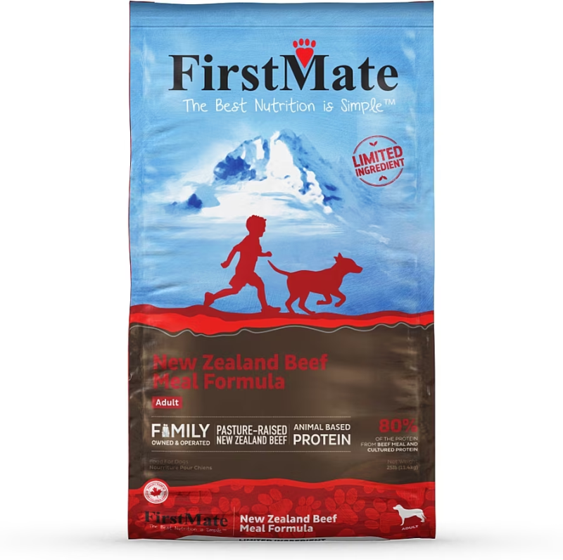 FirstMate-Limited Ingredient New Zealand Beef Meal Grain Free Dry Dog Food