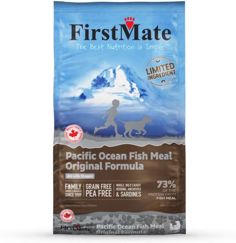 FirstMate-Limited Ingredient Pacific Ocean Fish Meal Original Formula Grain Free Dry Dog Food