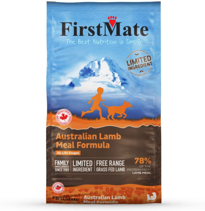 FirstMate-Limited Ingredient Australian Lamb Meal Formula Grain Free Dry Dog Food