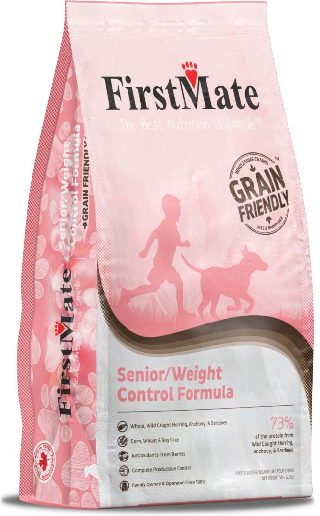 FirstMate-Grain Friendly Senior/Weight Control Dry Food for Dogs