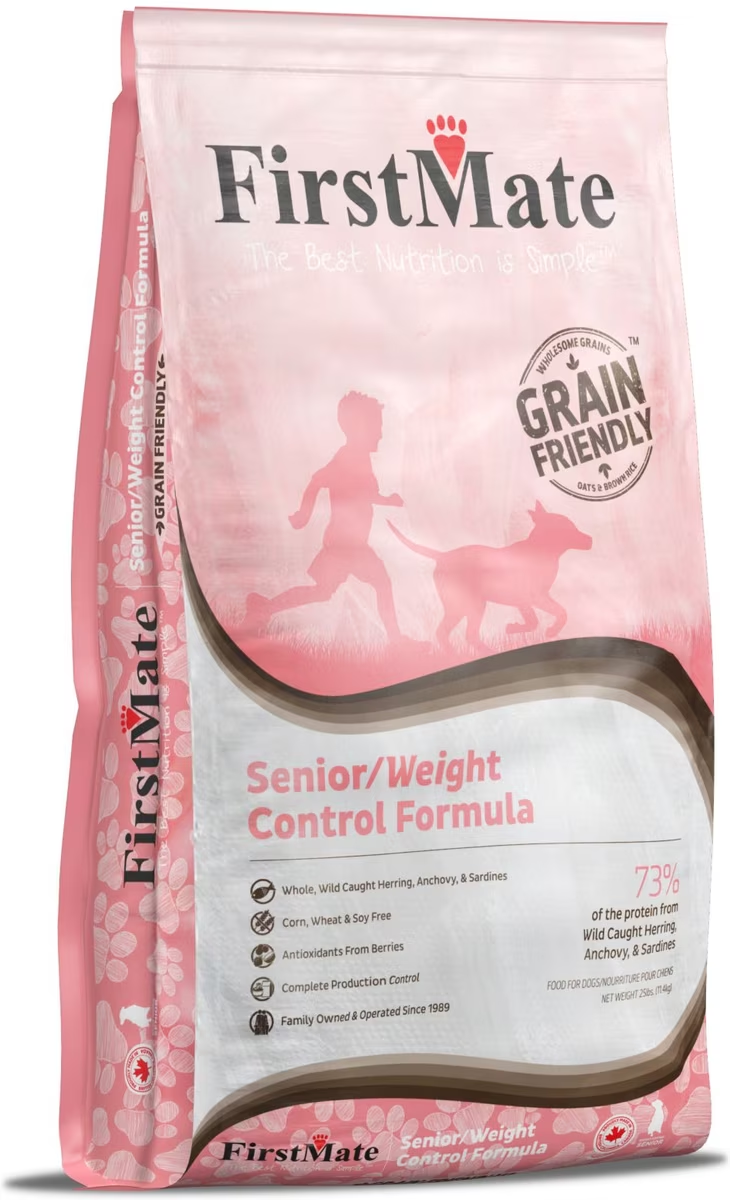 FirstMate-Grain Friendly Senior/Weight Control Dry Food for Dogs