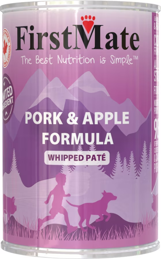 FirstMate-Pork & Apple Formula Limited Ingredient Grain Free Canned Dog Food