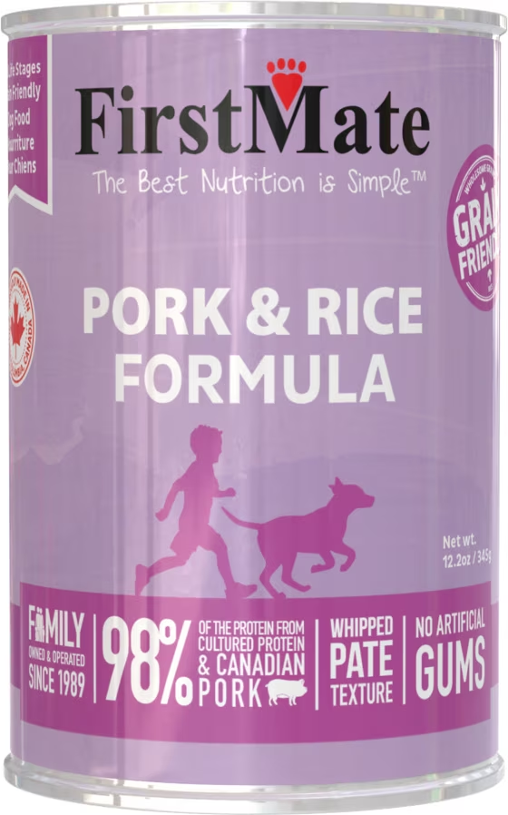 FirstMate-Pork & Rice Formula Canned Dog Food