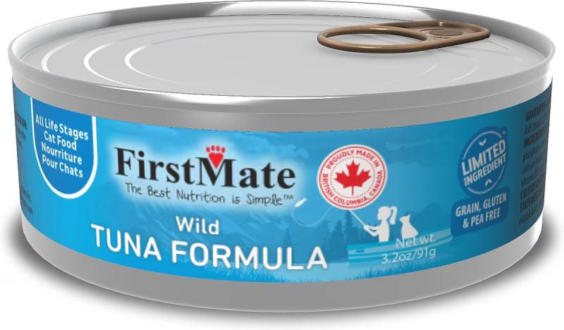 FirstMate-Limited Ingredient Wild Tuna Formula Canned Cat Food