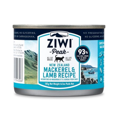 Ziwi Peak-Grain Free Mackerel & Lamb Recipe Canned Cat Food