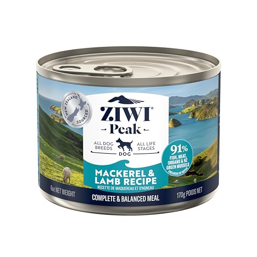 Ziwi Peak-Grain Free Mackerel & Lamb Recipe Canned Dog Food